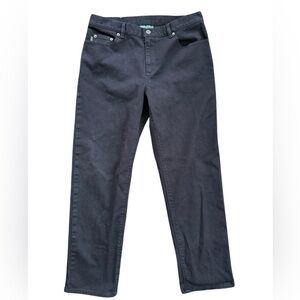 Lauren Jeans Company Ralph Lauren Black Jeans Women’s Size 10